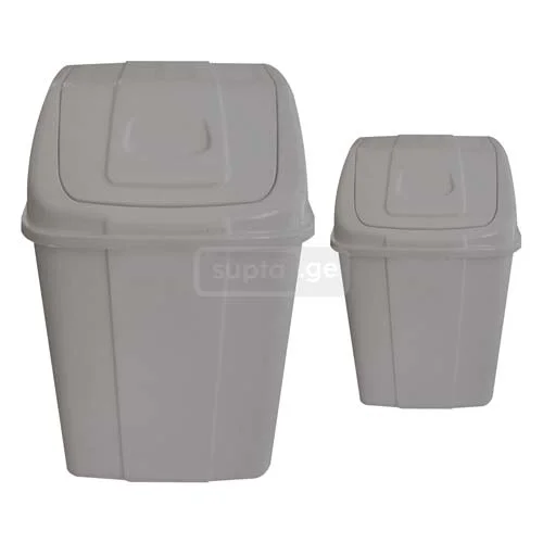 პლასტმასის ურნა თავსახურით 30ლ